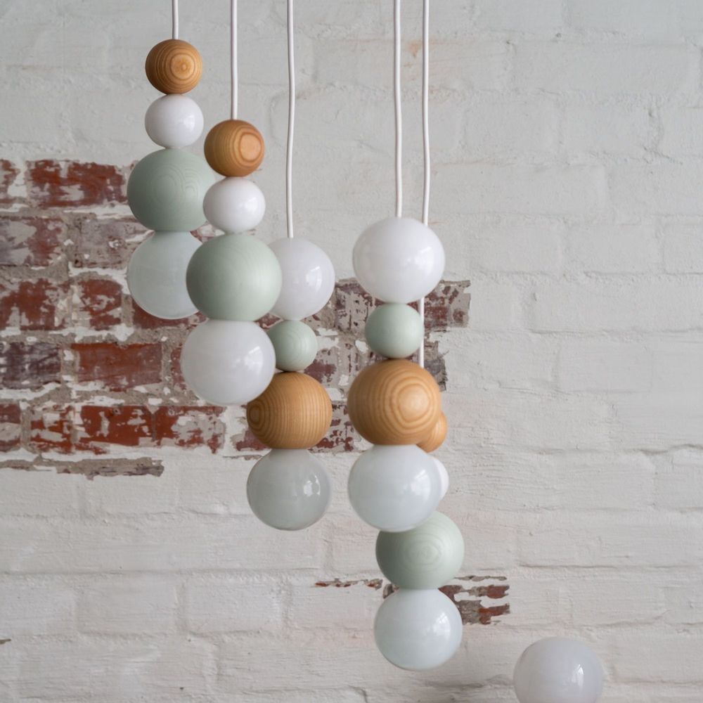 Objets de décoration - QUU Chandelier XL Green - QUU DESIGN