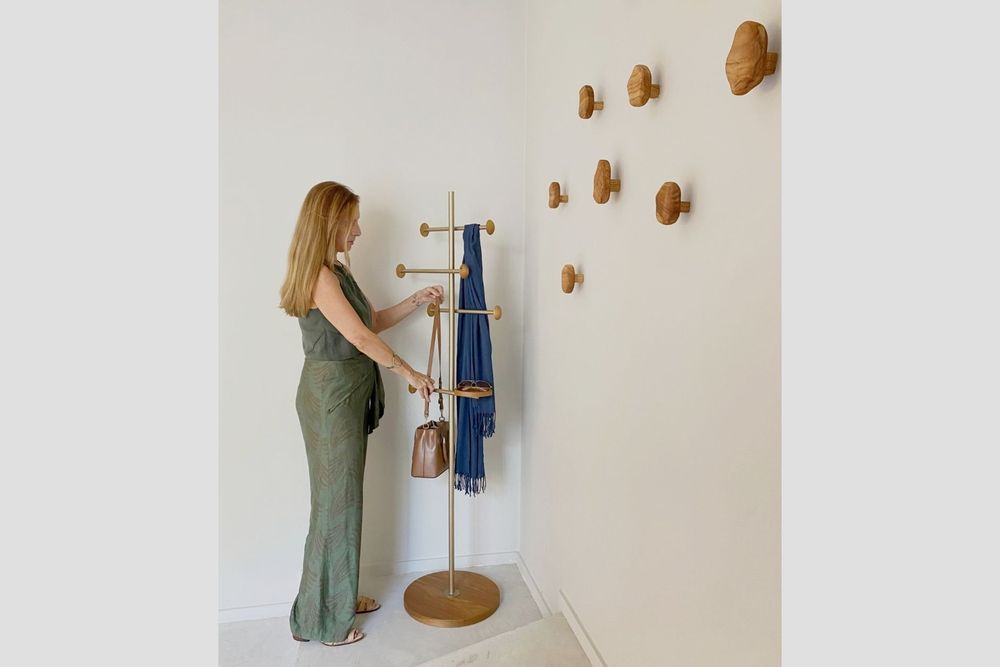 Wardrobe - "SCHIAP" FLOOR RACK, COAT RACK - ALESSANDRA DELGADO DESIGN