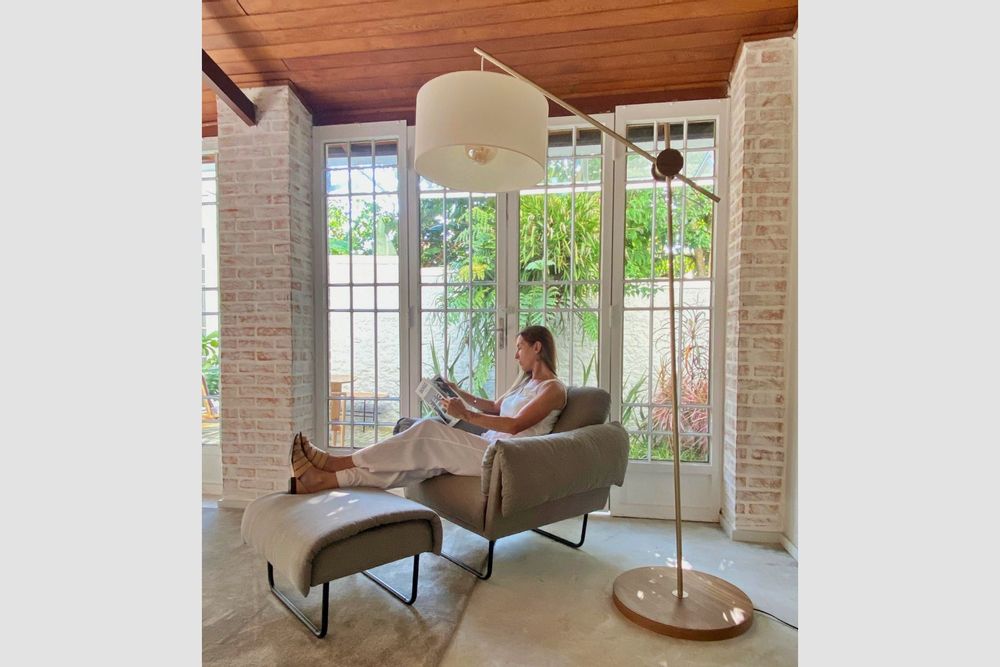 Ampoules pour éclairage intérieur - "RÓTULA" LAMPE DE SOL - ALESSANDRA DELGADO DESIGN