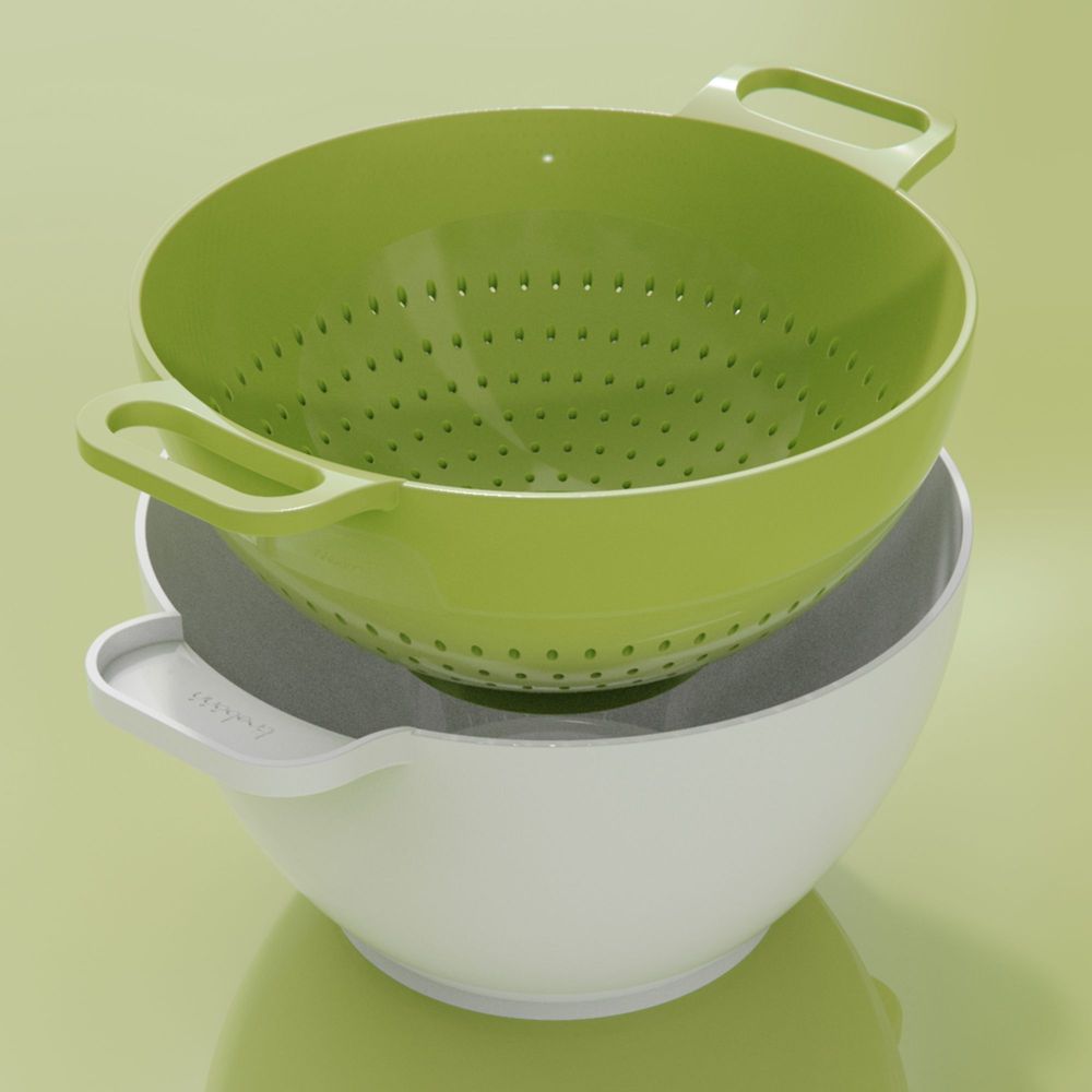 Platter and bowls - DUO - Rinse and Serve - TREBONN