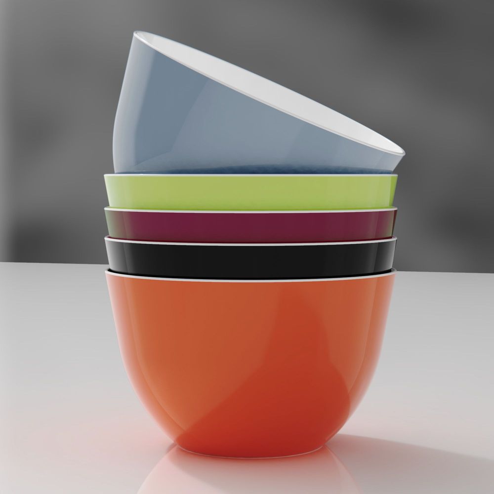 Platter and bowls - PILE - Stackable bowls - TREBONN