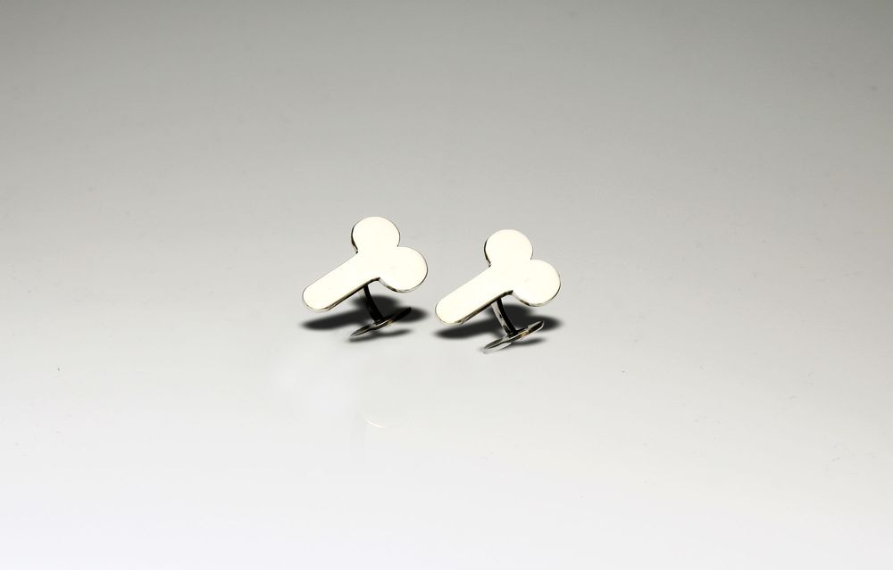 Bijoux - Boutons de manchette en argent pour hommes Fly - VOMOVO-MEN´S JEWELRY