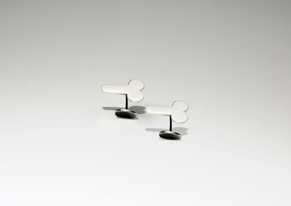 Bijoux - Boutons de manchette en argent pour hommes Fly - VOMOVO-MEN´S JEWELRY