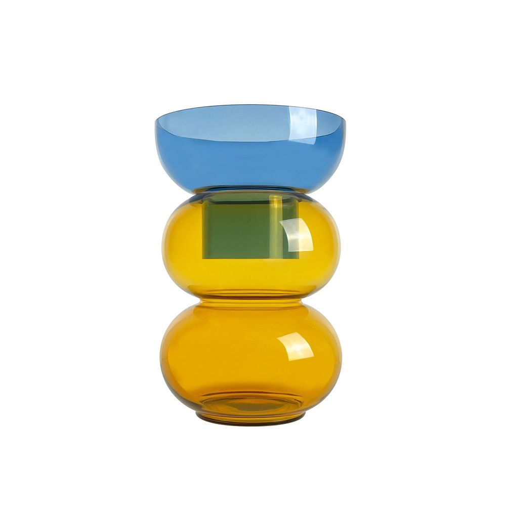 Vases - Élevez vos Présentations Florales : Vases à Bulles Moyens 24 x 16 x 16 - CLOUDNOLA