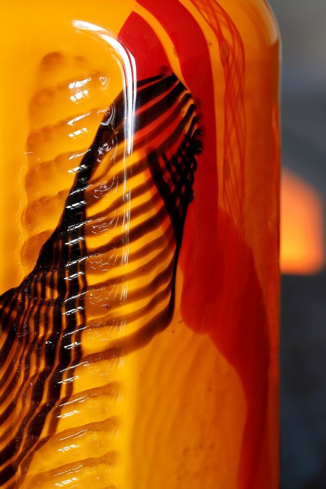 Art glass - Vase "Electra" - KIRBEL OÜ