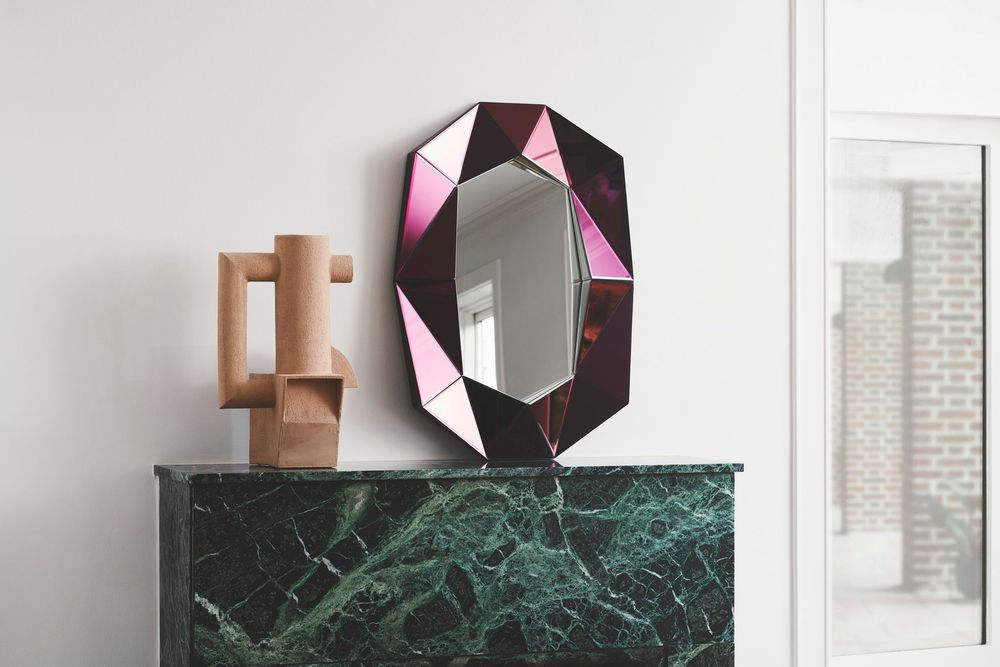 Mirrors - Diamond Large Mirror - REFLECTIONS COPENHAGEN