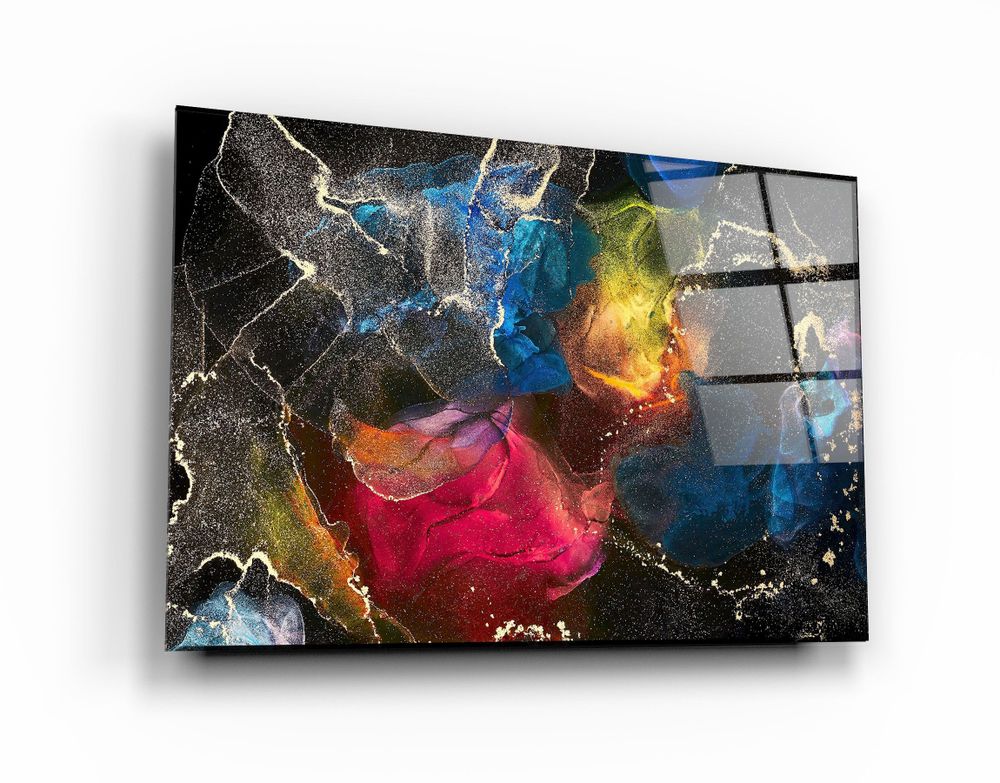 Other wall decoration - Marble Design V2Glass Wall Art 110CMx70CM - ARTDESIGNA