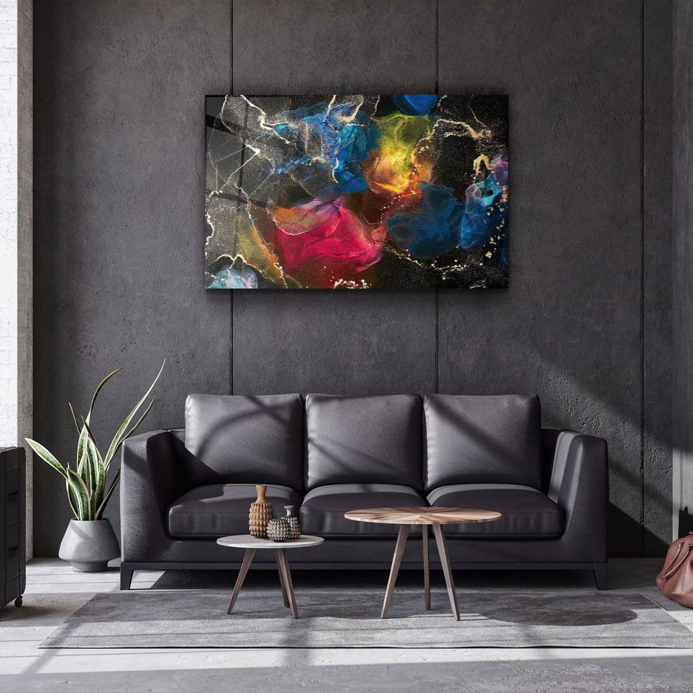 Other wall decoration - Marble Design V2Glass Wall Art 110CMx70CM - ARTDESIGNA