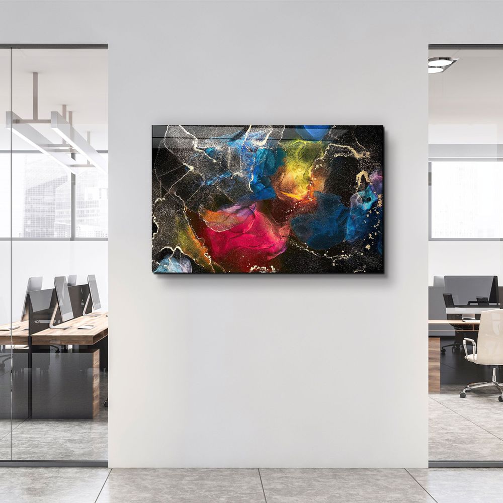 Other wall decoration - Marble Design V2Glass Wall Art 110CMx70CM - ARTDESIGNA