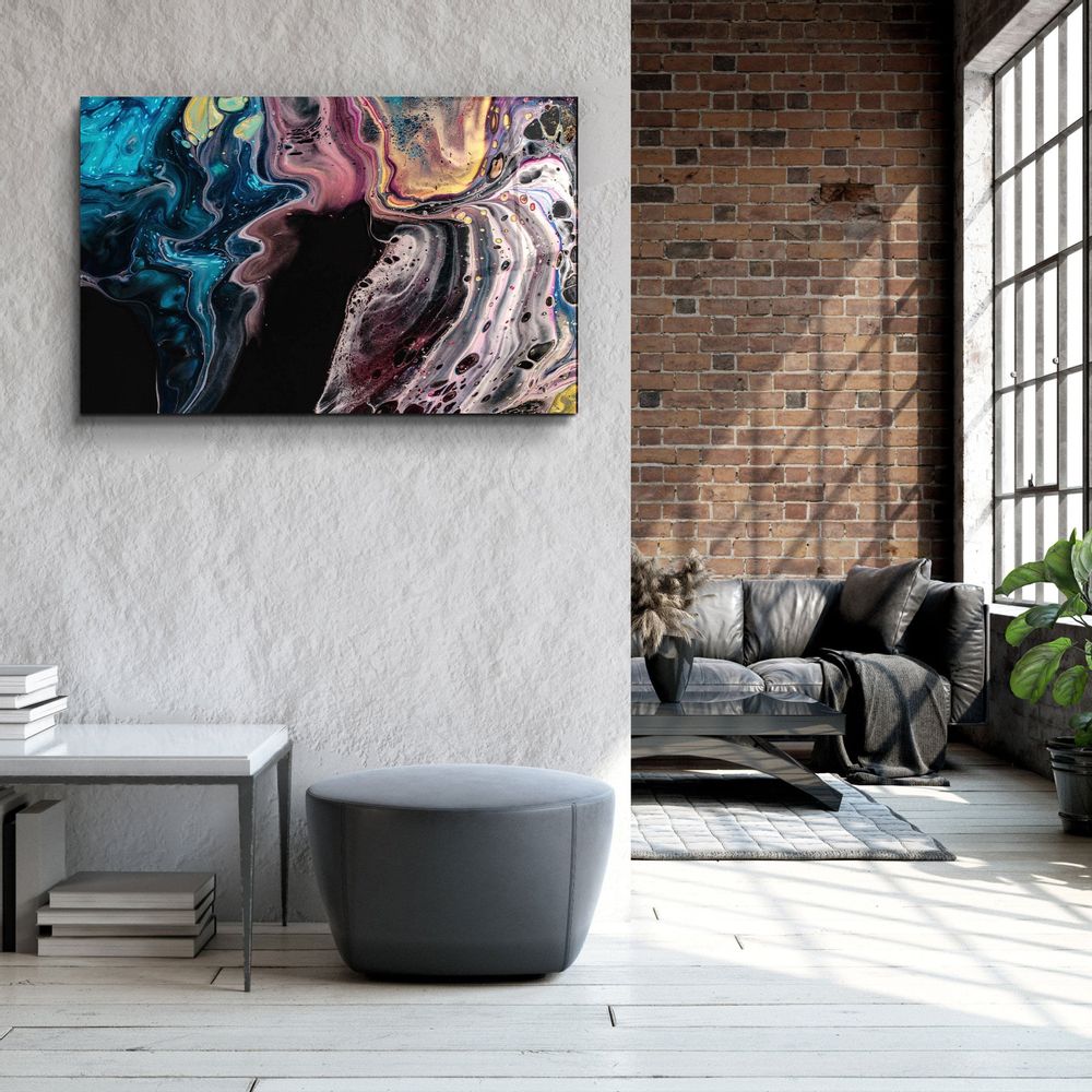 Other wall decoration - MarbleTones V2Designer's Collection Glass Wall Art 110CMx70CM - ARTDESIGNA