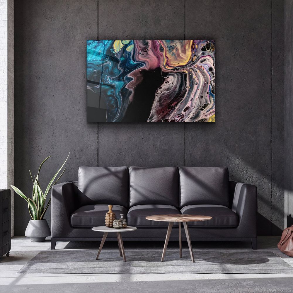Other wall decoration - MarbleTones V2Designer's Collection Glass Wall Art 110CMx70CM - ARTDESIGNA
