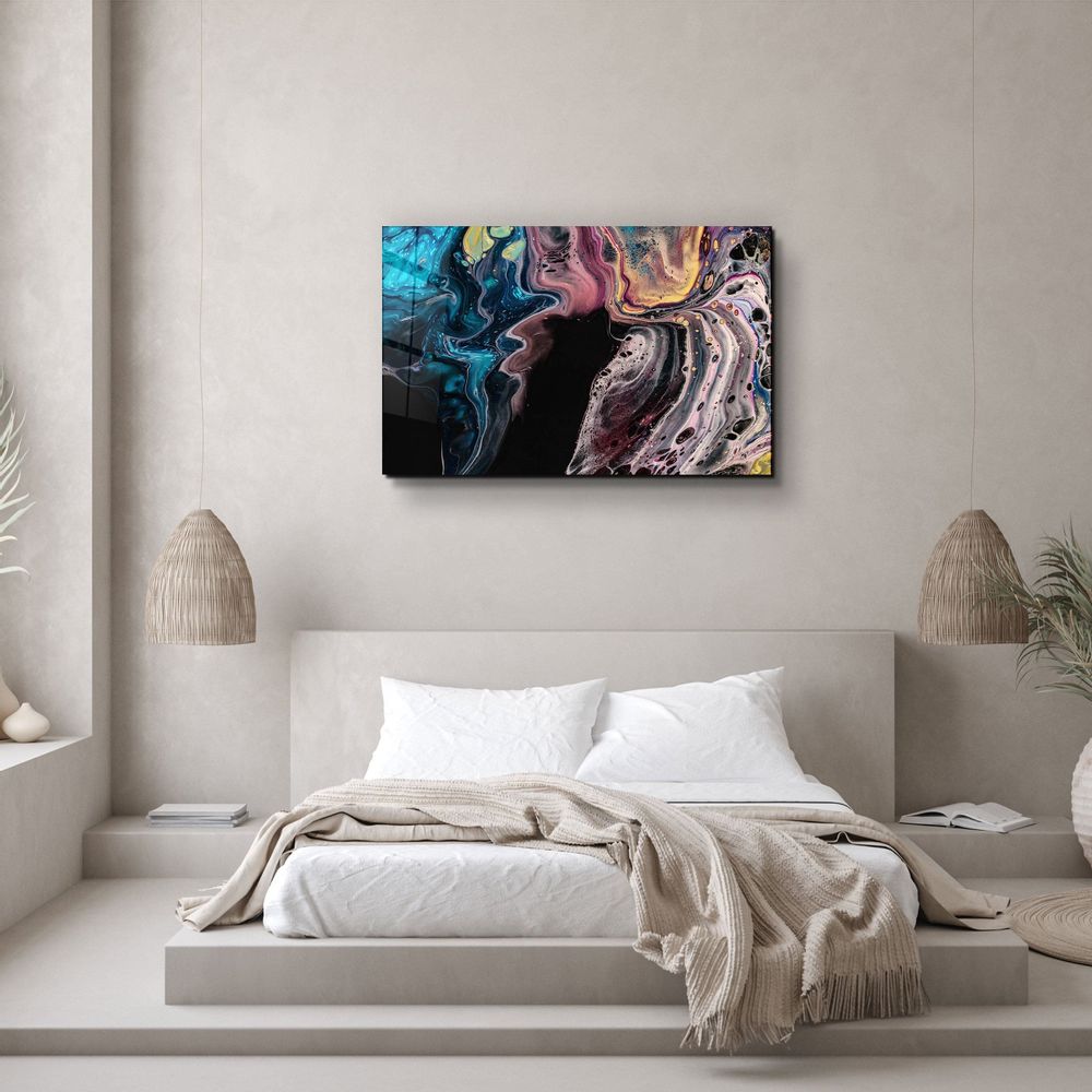 Other wall decoration - MarbleTones V2Designer's Collection Glass Wall Art 110CMx70CM - ARTDESIGNA