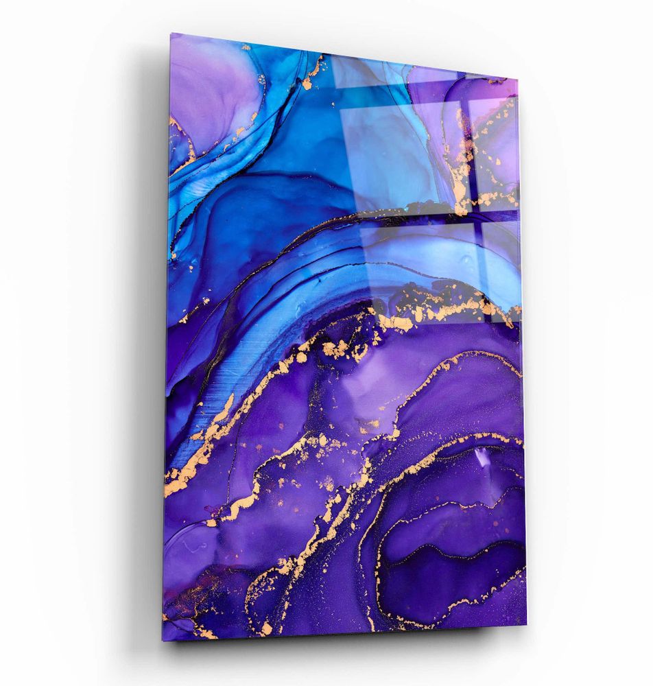 Other wall decoration - Marble Collection V2Glass Wall Art 110CMx70CM - ARTDESIGNA