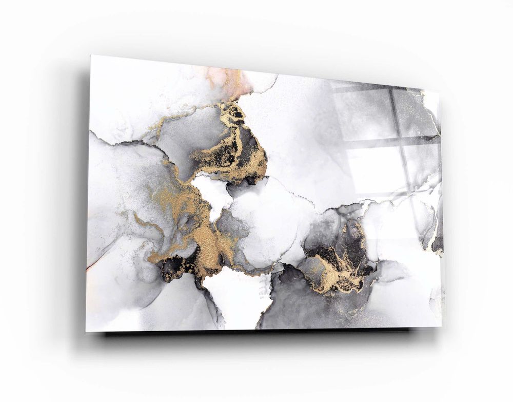Autres décorations murales - Collection Marbre H1Art mural en verre 110CMx70CM - ARTDESIGNA