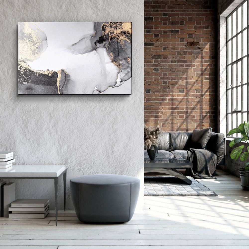 Autres décorations murales - Collection Marbre H2Glass Décoration murale  110CMx70CM - ARTDESIGNA