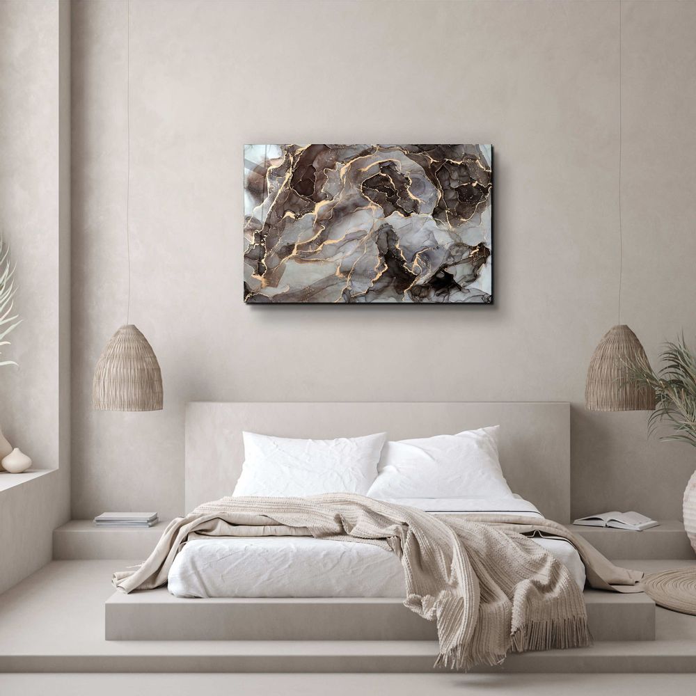 Other wall decoration - Marble Collection H4Glass Wall Art 110CMx70CM - ARTDESIGNA