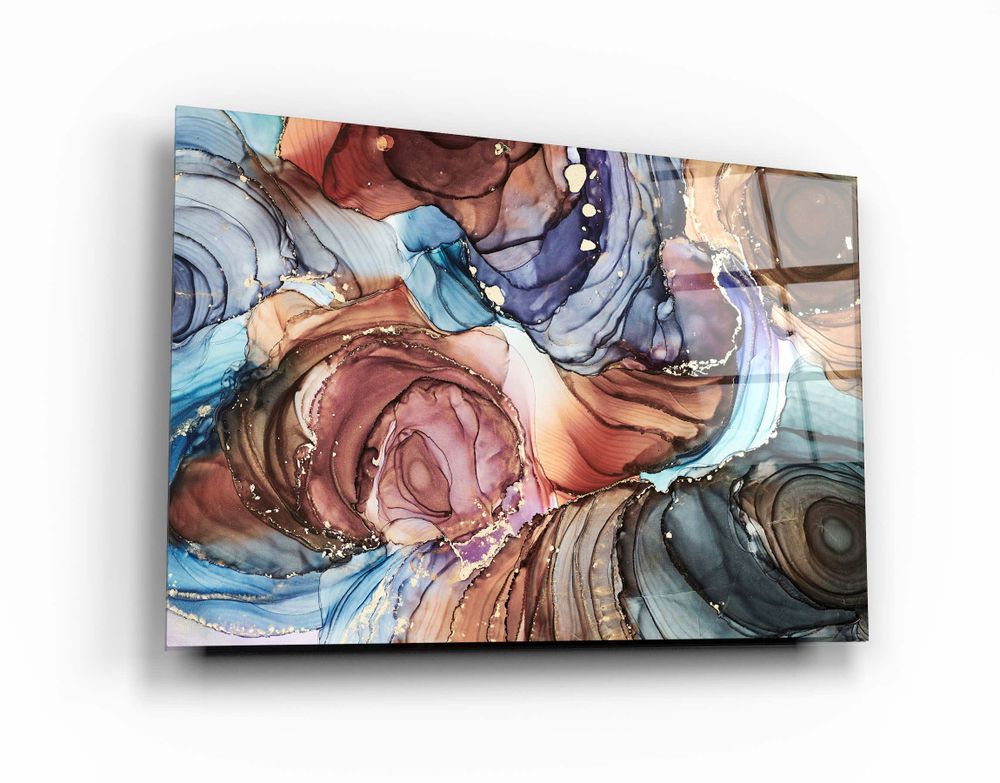 Autres décorations murales - Collection Marbre H6Décor mural en verre 110CMx70CM - ARTDESIGNA