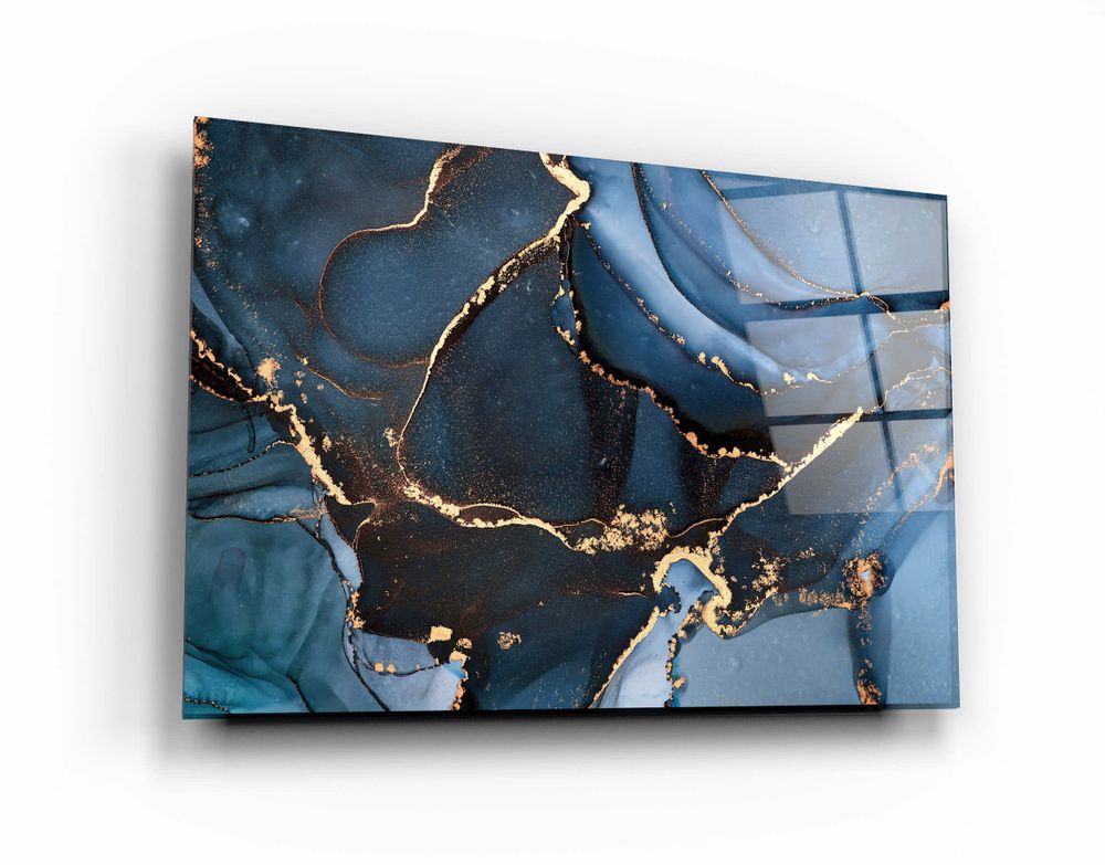 Other wall decoration - Marble Collection H8Glass Wall Art 110CMx70CM - ARTDESIGNA