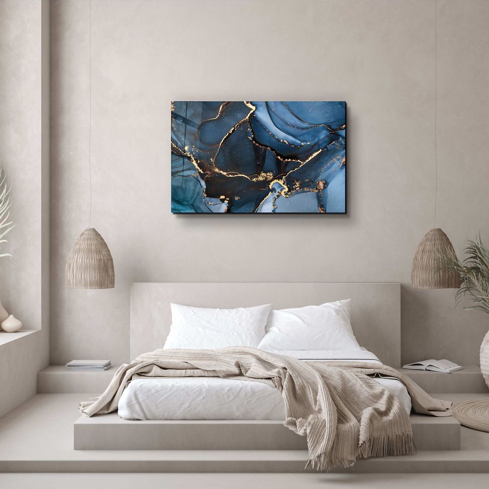 Other wall decoration - Marble Collection H8Glass Wall Art 110CMx70CM - ARTDESIGNA