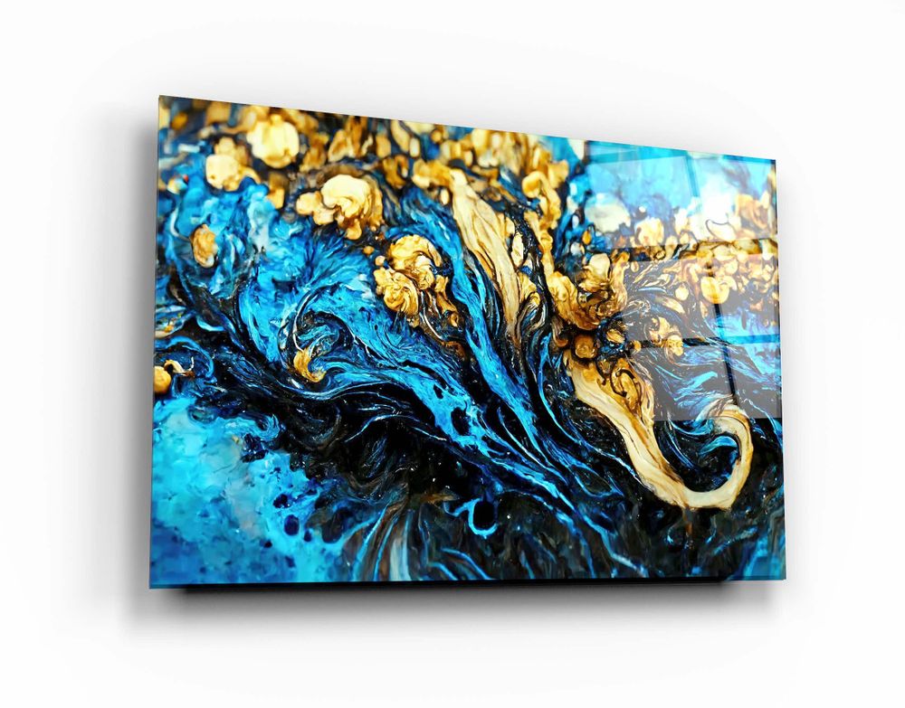 Other wall decoration - Marble Collection H7Glass Wall Art 110CMx70CM - ARTDESIGNA