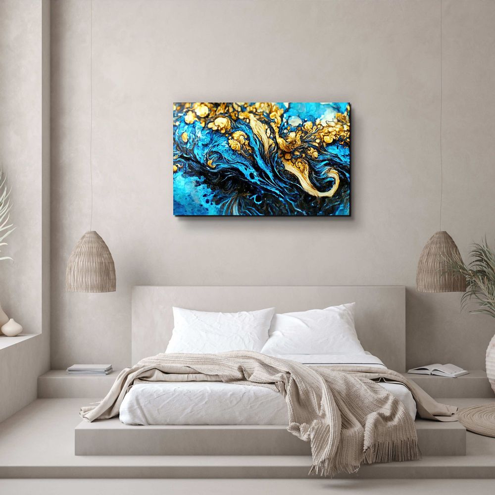 Other wall decoration - Marble Collection H7Glass Wall Art 110CMx70CM - ARTDESIGNA