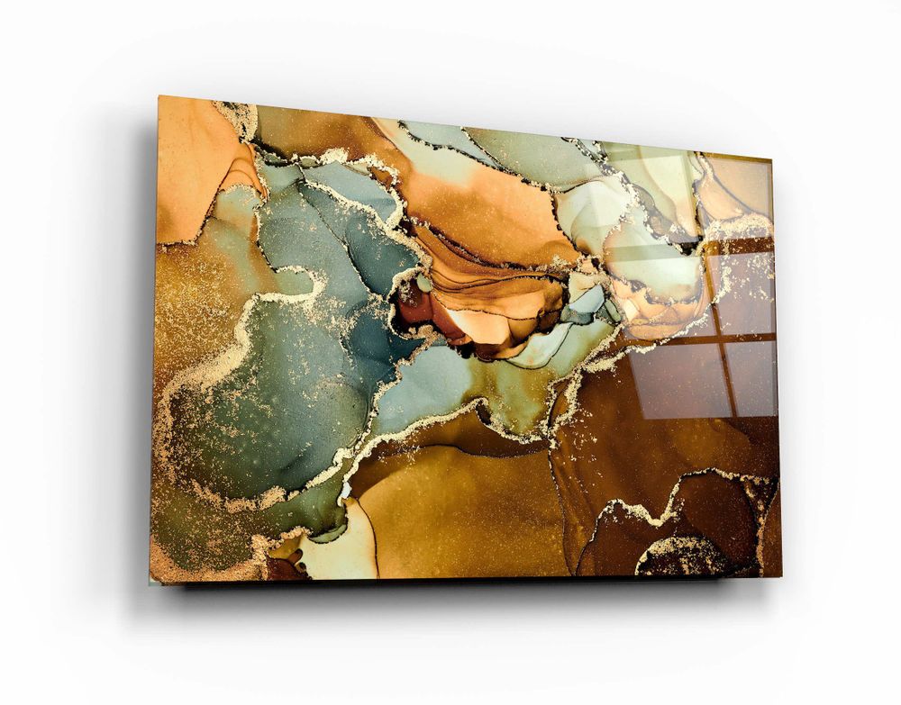 Autres décorations murales - Collection Marbre H13Décor mural en verre 110CMx70CM - ARTDESIGNA