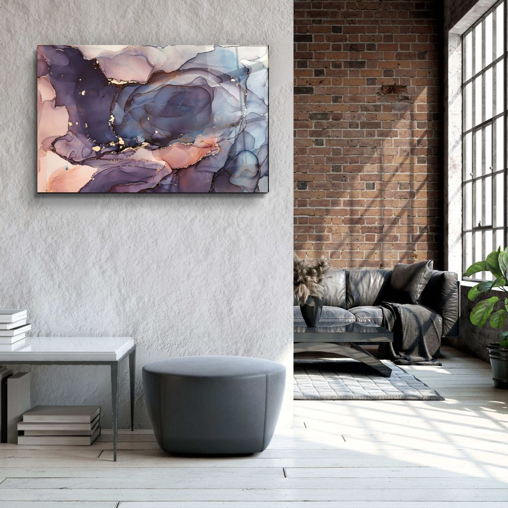 Other wall decoration - Marble Collection H11Glass Wall Art 110CMx70CM - ARTDESIGNA