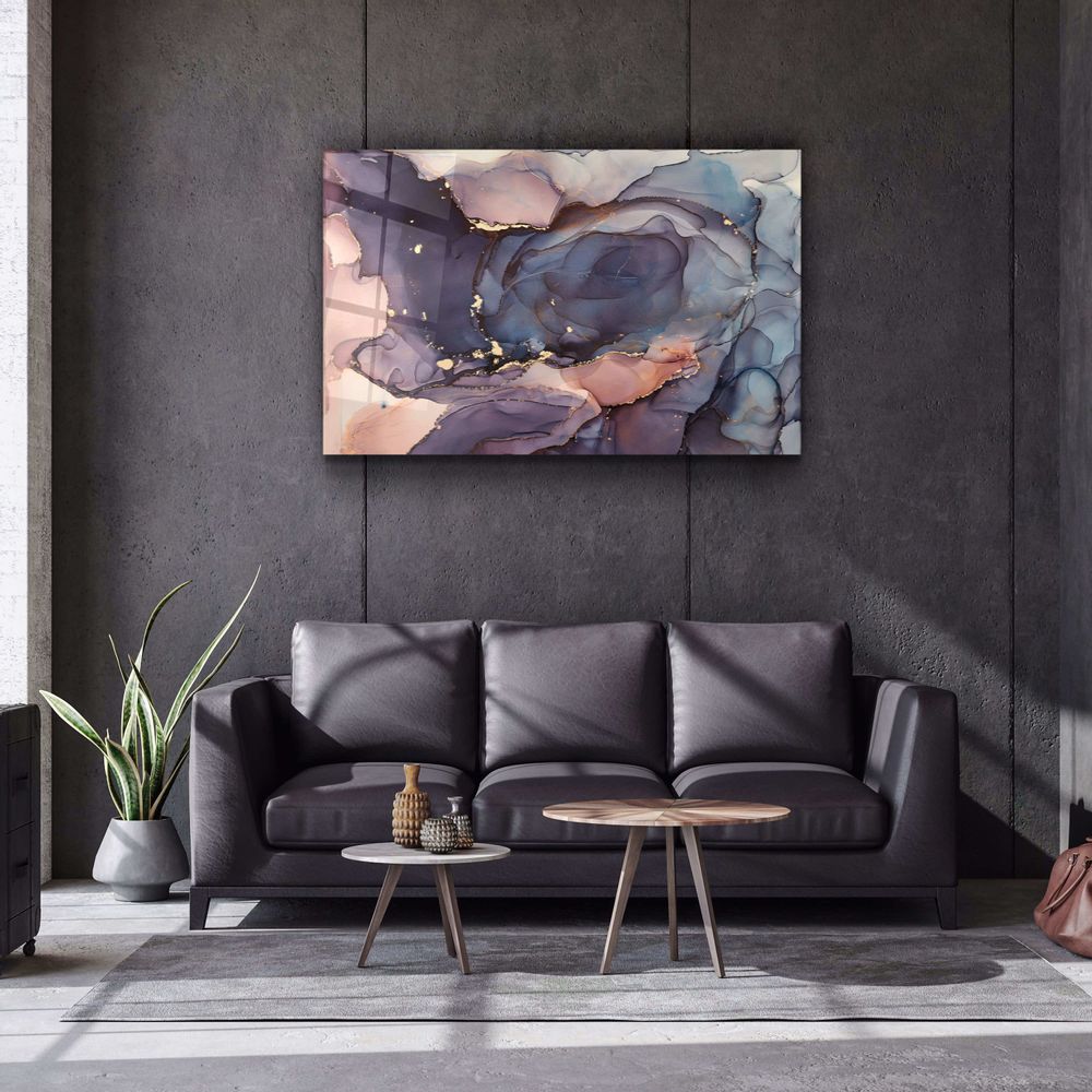 Other wall decoration - Marble Collection H11Glass Wall Art 110CMx70CM - ARTDESIGNA