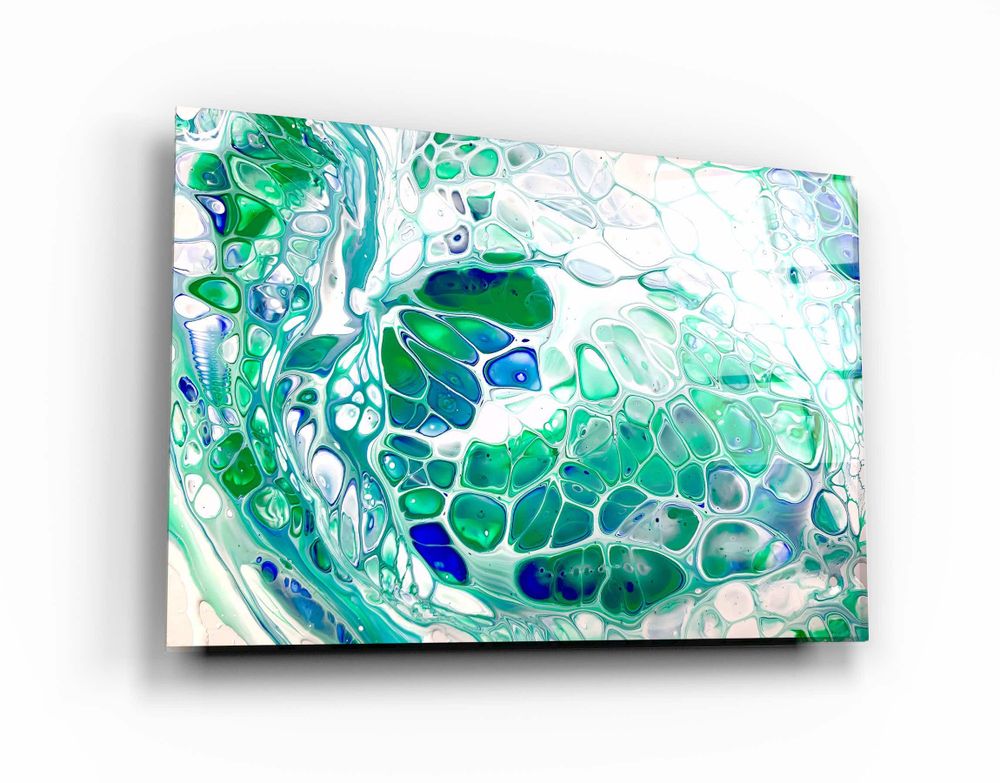 Autres décorations murales - Collection Marbre H17 - ElixirGlass Décoration murale 110CMx70CM - ARTDESIGNA