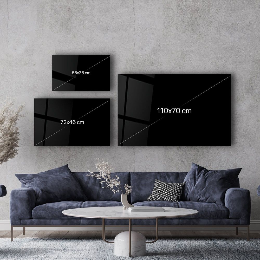 Other wall decoration - Marble Collection H28Glass Wall Art 110CMx70CM - ARTDESIGNA