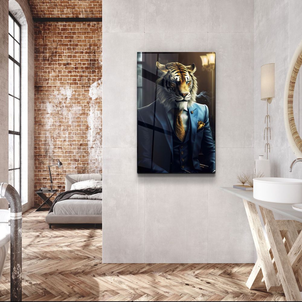 Autres décorations murales - Art mural en verre de la collection Be Serious Designer 110CMx70CM - ARTDESIGNA