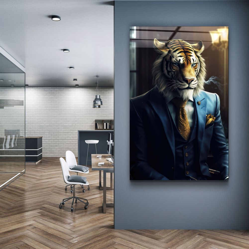 Autres décorations murales - Art mural en verre de la collection Be Serious Designer 110CMx70CM - ARTDESIGNA