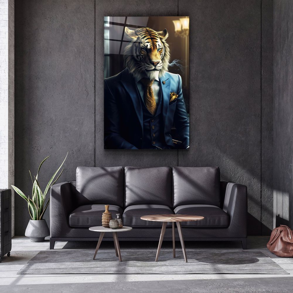 Autres décorations murales - Art mural en verre de la collection Be Serious Designer 110CMx70CM - ARTDESIGNA