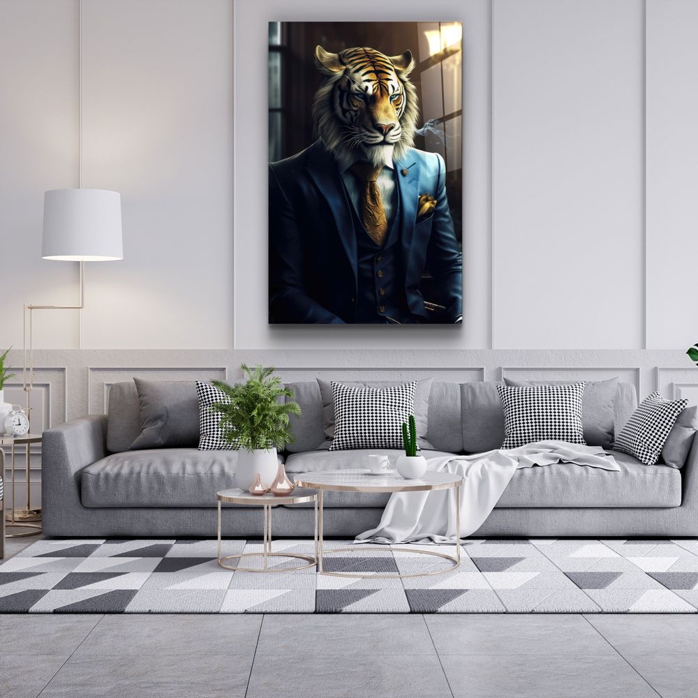 Autres décorations murales - Art mural en verre de la collection Be Serious Designer 110CMx70CM - ARTDESIGNA