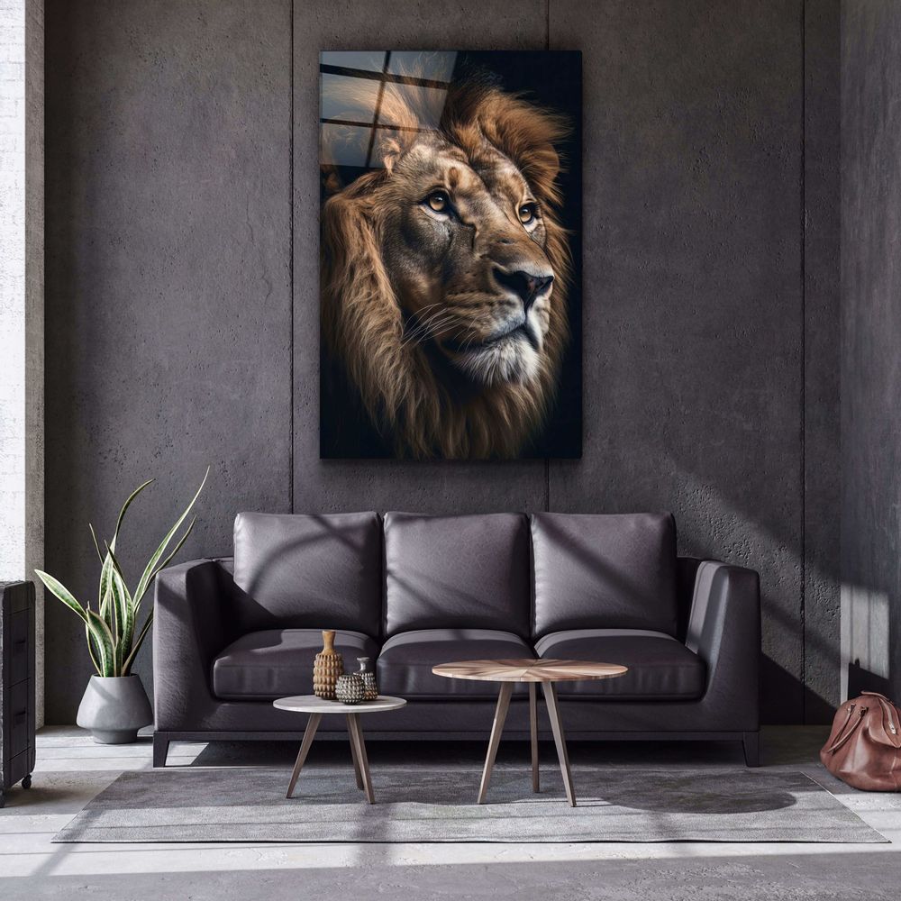 Autres décorations murales - Art mural en verre de la collection KingDesigners 110CMx70CM - ARTDESIGNA