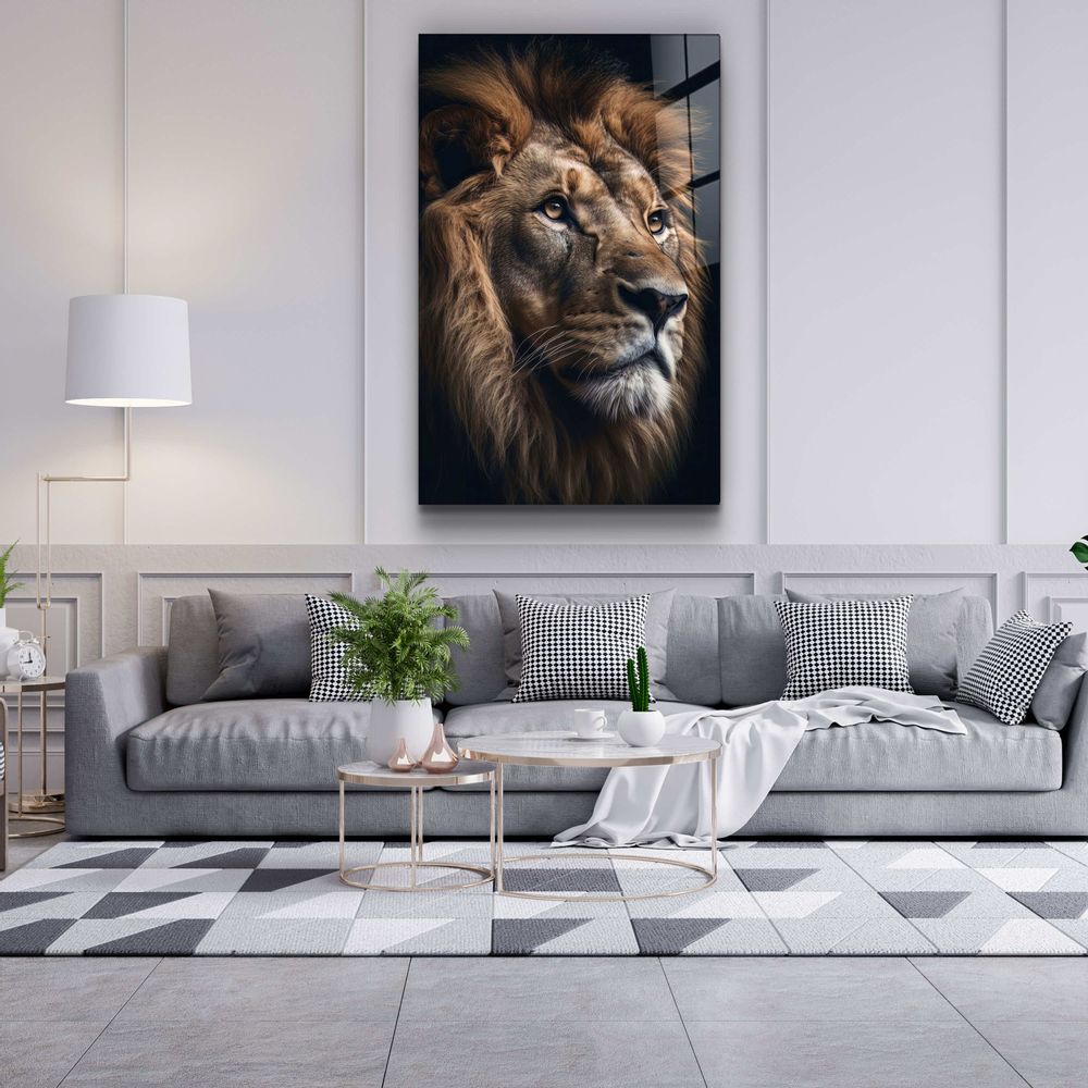 Autres décorations murales - Art mural en verre de la collection KingDesigners 110CMx70CM - ARTDESIGNA
