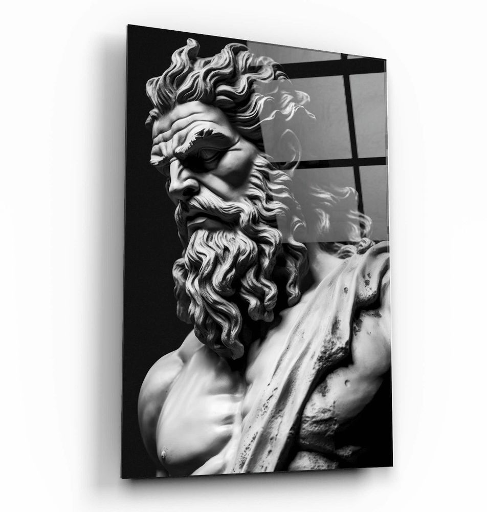 Other wall decoration - ZeusDesigners Collection Glass Wall Art  110CMx70CM - ARTDESIGNA