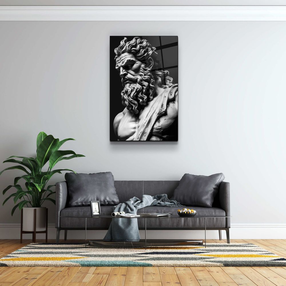 Other wall decoration - ZeusDesigners Collection Glass Wall Art  110CMx70CM - ARTDESIGNA