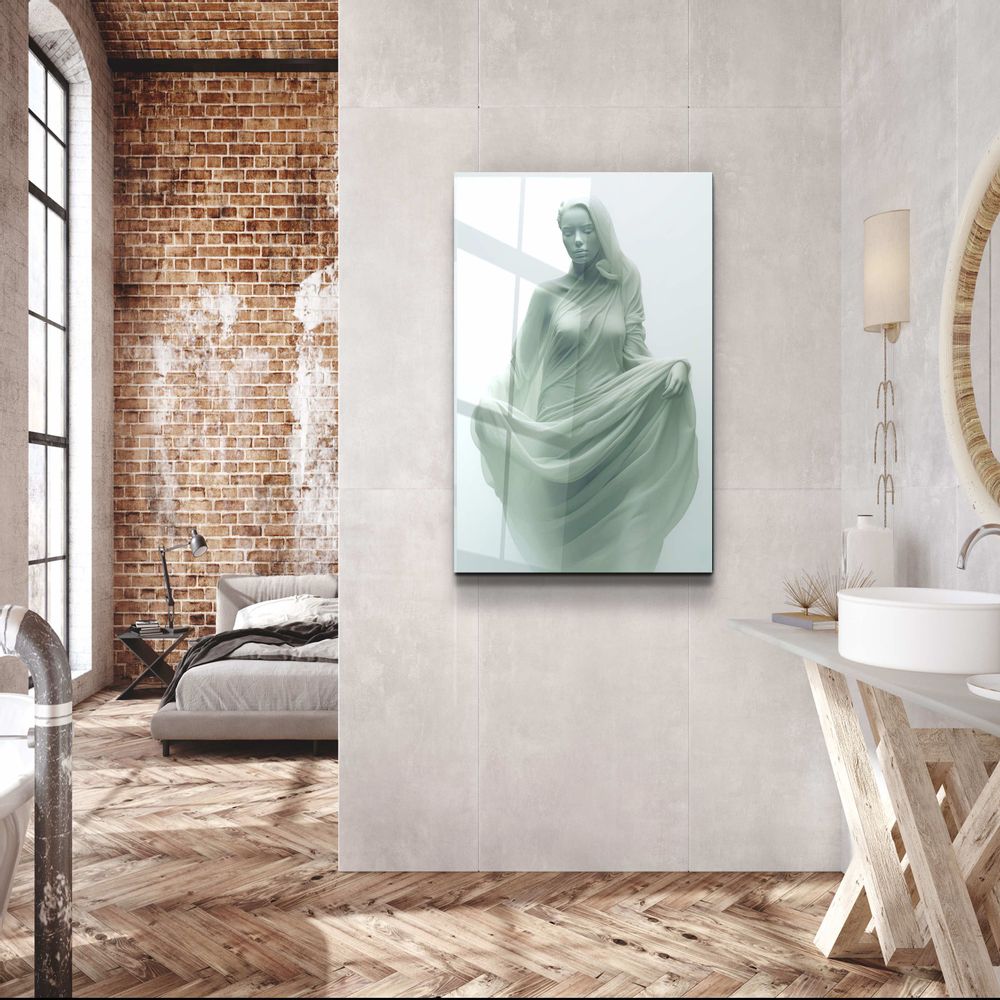 Autres décorations murales - Art mural en verre de la collection Angel Designers 110CMx70CM - ARTDESIGNA