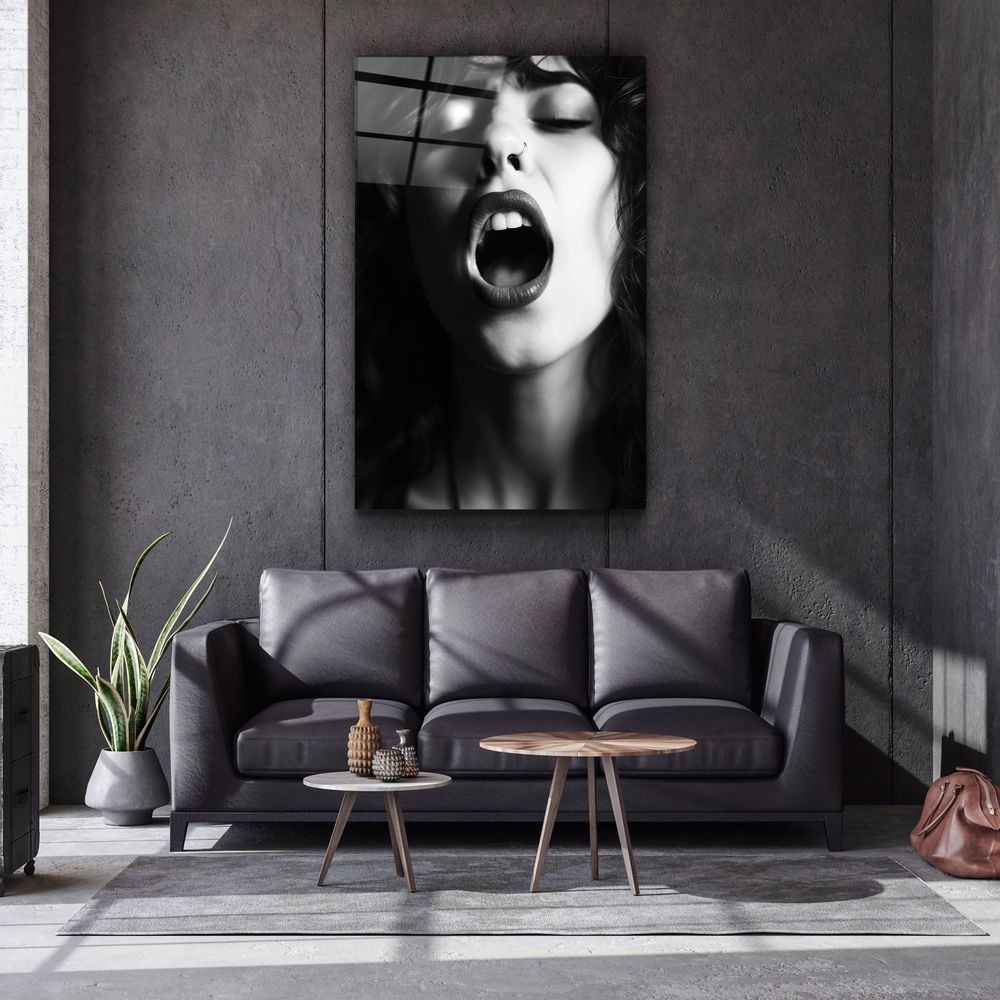 Autres décorations murales - Art mural en verre de la collection ScreamDesigners 110CMx70CM - ARTDESIGNA