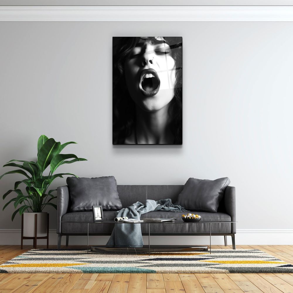 Autres décorations murales - Art mural en verre de la collection ScreamDesigners 110CMx70CM - ARTDESIGNA