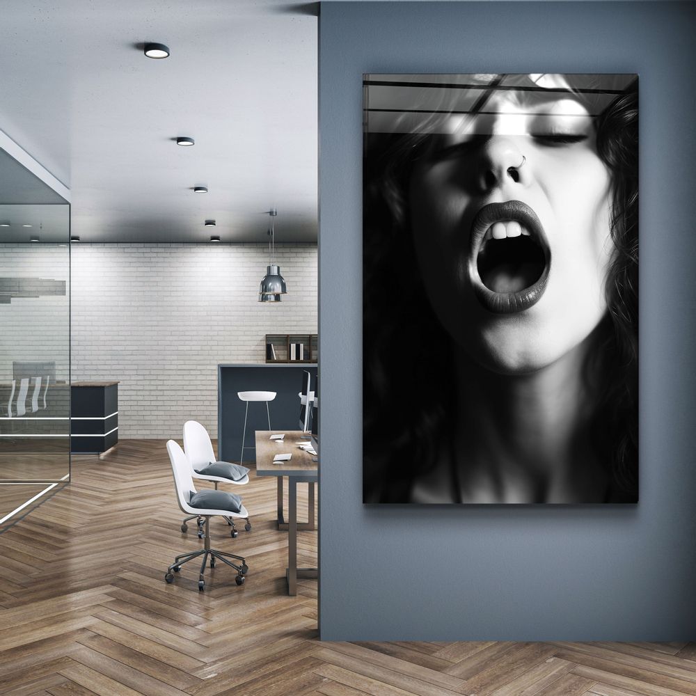 Autres décorations murales - Art mural en verre de la collection ScreamDesigners 110CMx70CM - ARTDESIGNA