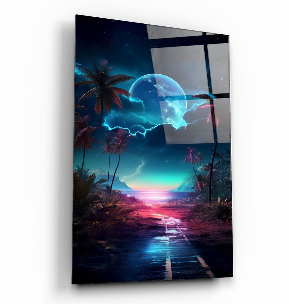 Other wall decoration - Mia-MiDesigners Collection Glass Wall Art  110CMx70CM - ARTDESIGNA