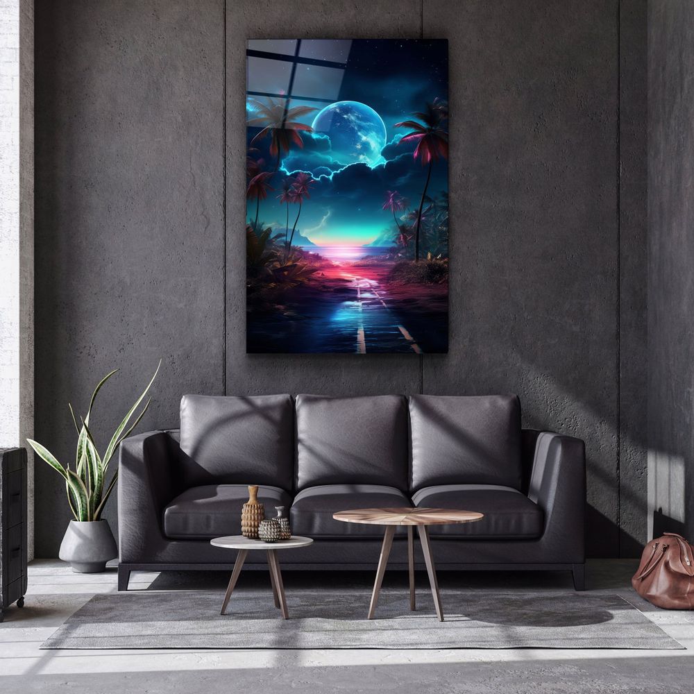 Other wall decoration - Mia-MiDesigners Collection Glass Wall Art  110CMx70CM - ARTDESIGNA