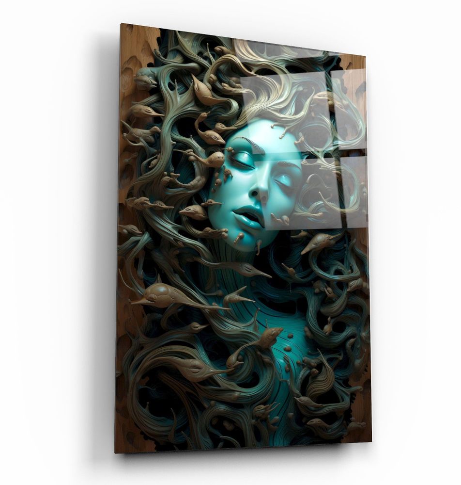 Autres décorations murales - Une autre décoration murale en verre de la collection LifeDesigners 110CMx70CM - ARTDESIGNA