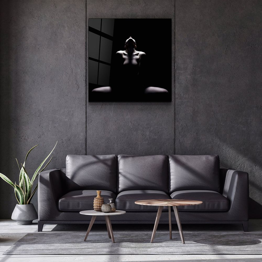 Autres décorations murales - Art mural en verre de la collection Stand Alone Designers 80CMX80CM - ARTDESIGNA