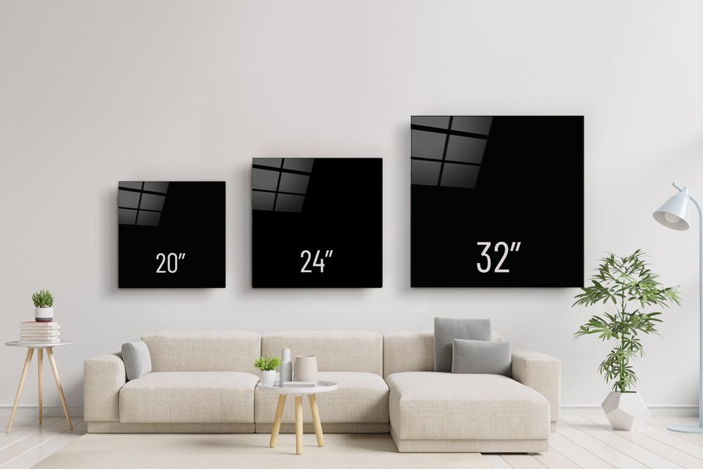 Autres décorations murales - Art mural en verre de la collection Face off Designers 80CMX80CM - ARTDESIGNA