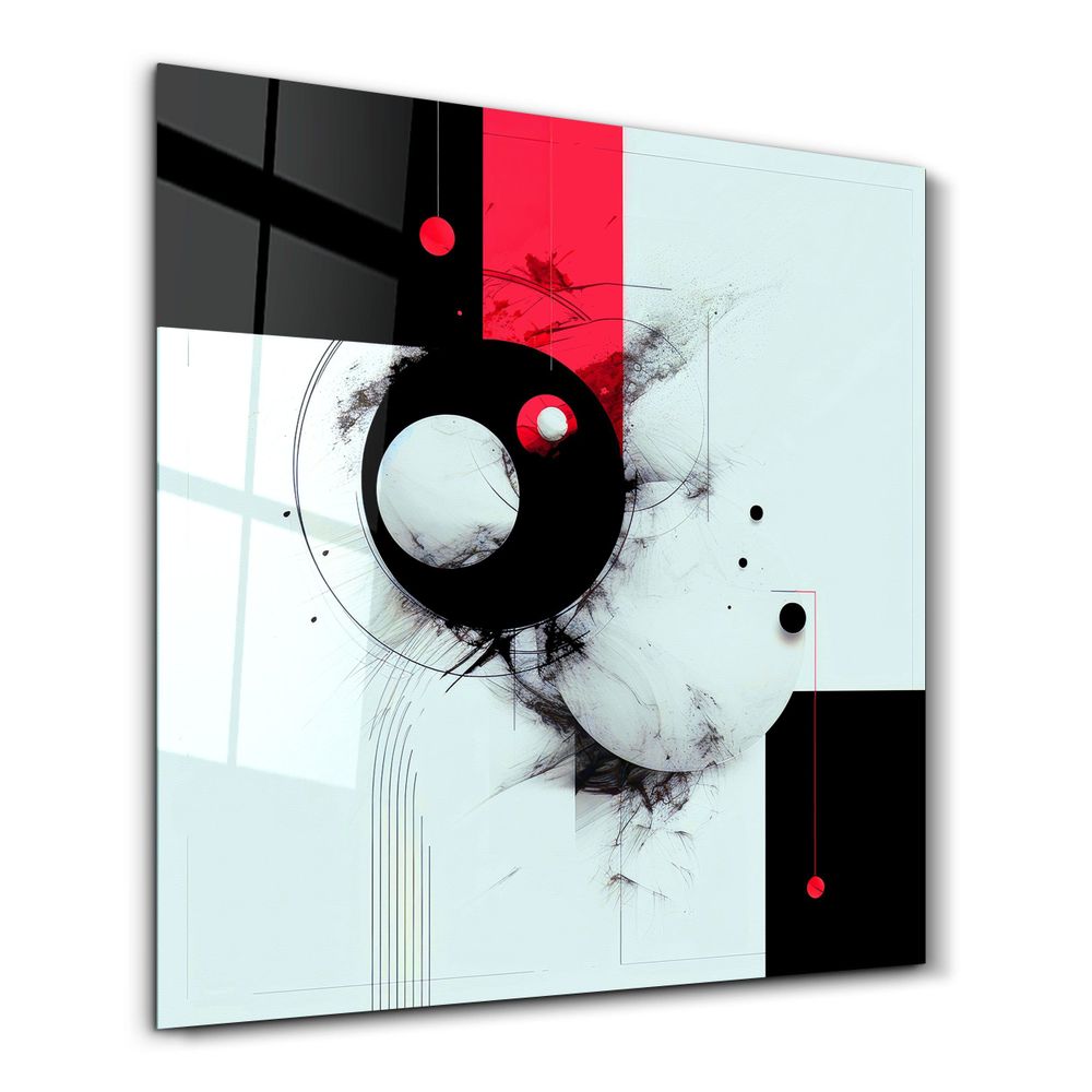 Other wall decoration - Modern Lines - Designers Collection Glass Wall Art 110CMx70CM - ARTDESIGNA
