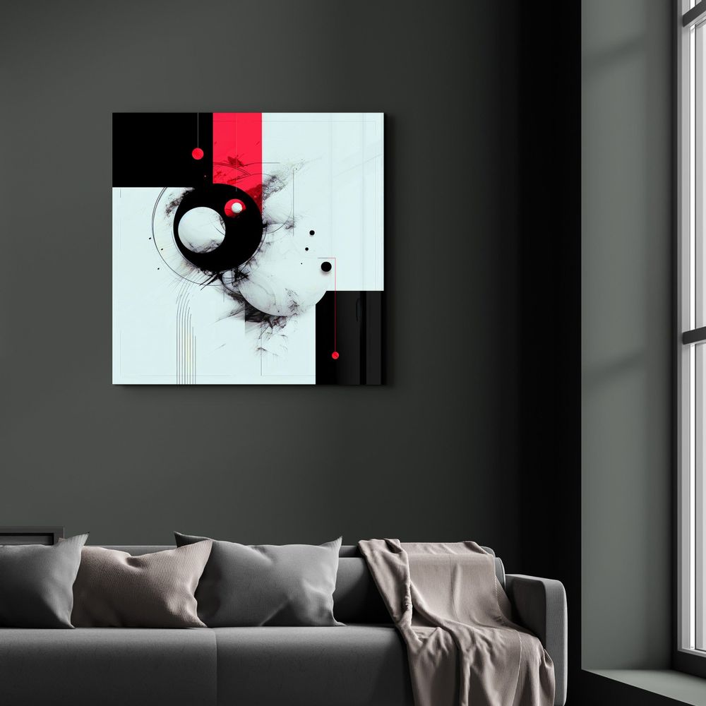 Other wall decoration - Modern Lines - Designers Collection Glass Wall Art 110CMx70CM - ARTDESIGNA