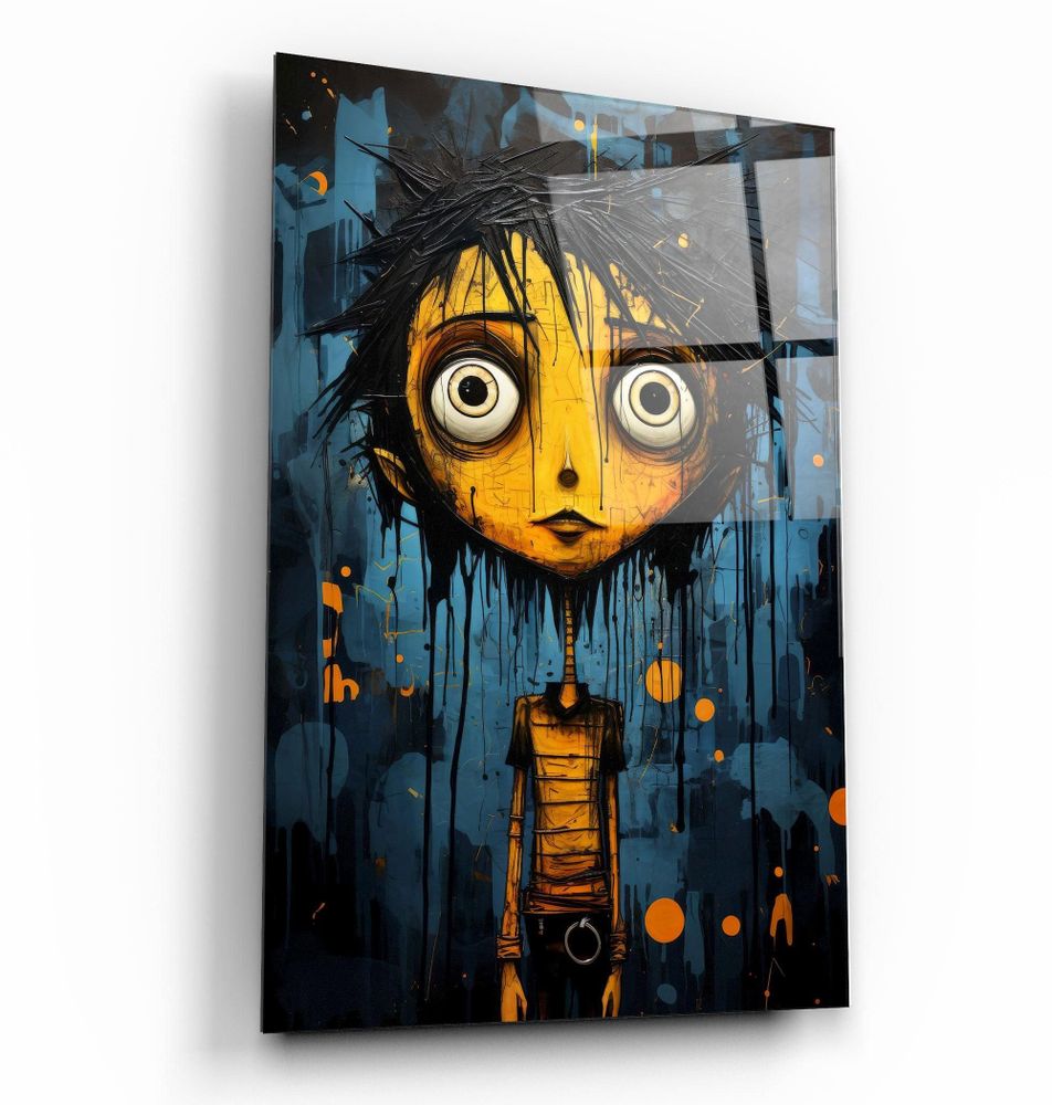 Autres décorations murales - Un autre jour dans ma routine | Art mural en verre de la collection Designers 110CMx70CM - ARTDESIGNA
